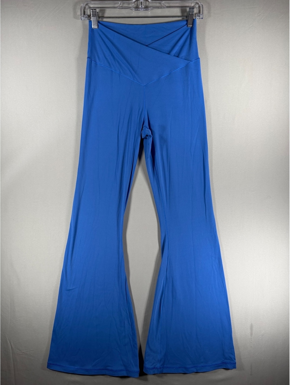 Aerie Offline Hi-Rise Flare Blue Leggings Size Large